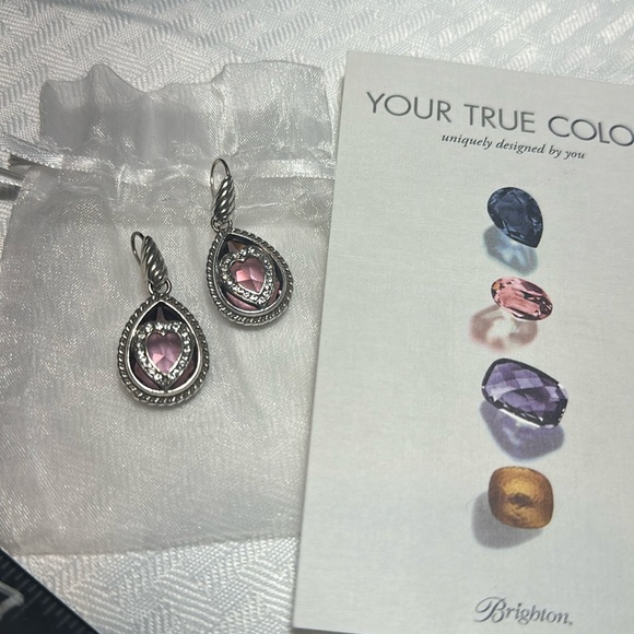 Brighton collectibles earrings Your true colors courageous heart - Picture 4 of 6